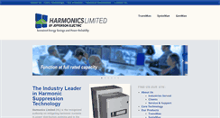 Desktop Screenshot of harmonicslimited.com